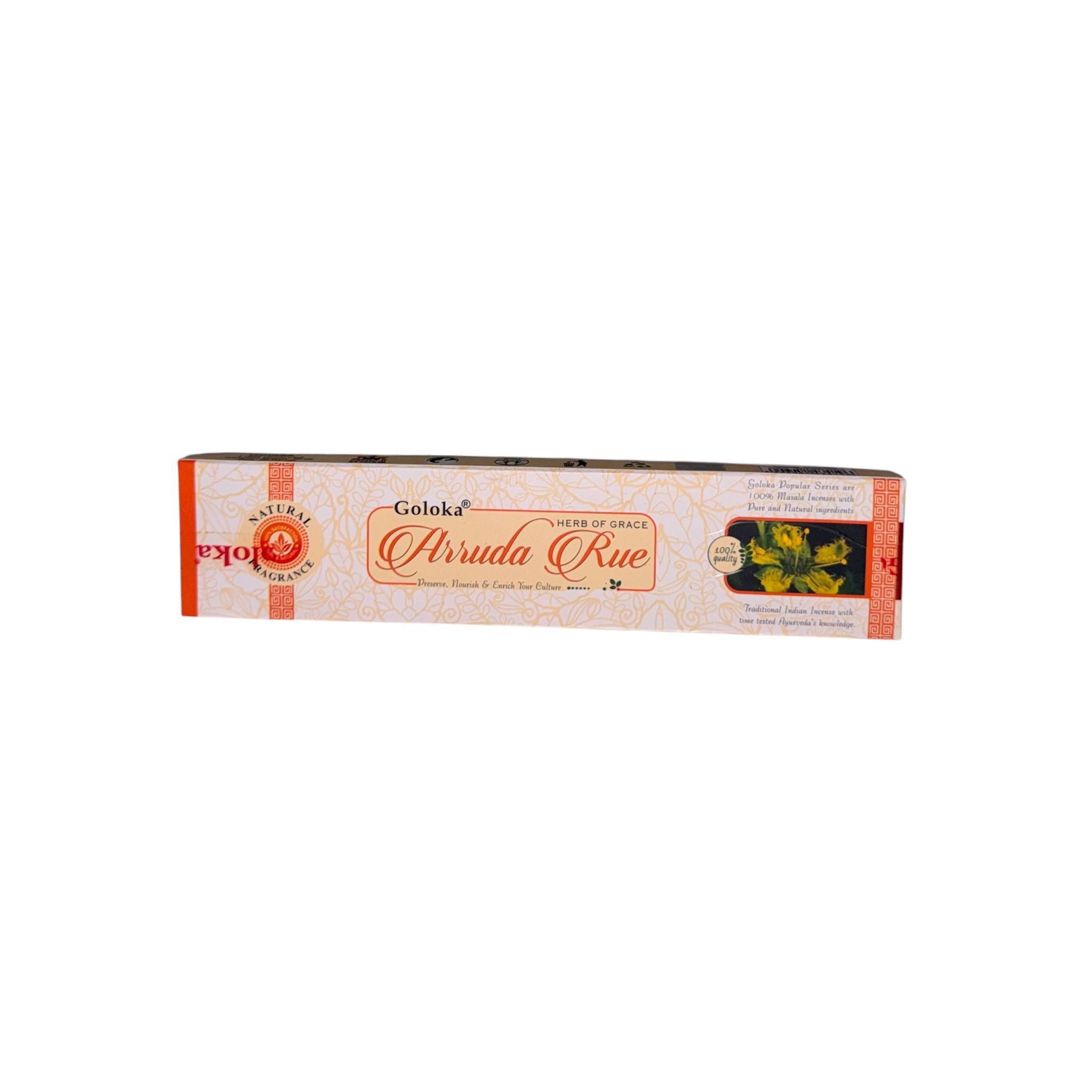 Incienso Goloka 15 gr Arruda