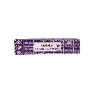 Incienso Goloka 15 gr Nature´s Lavanda