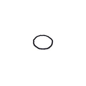 Pulsera de Turmalina Negra (4 mm)