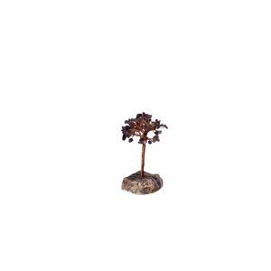 Árbol de la Felicidad Amatista con Base de Amatista (14 cm)