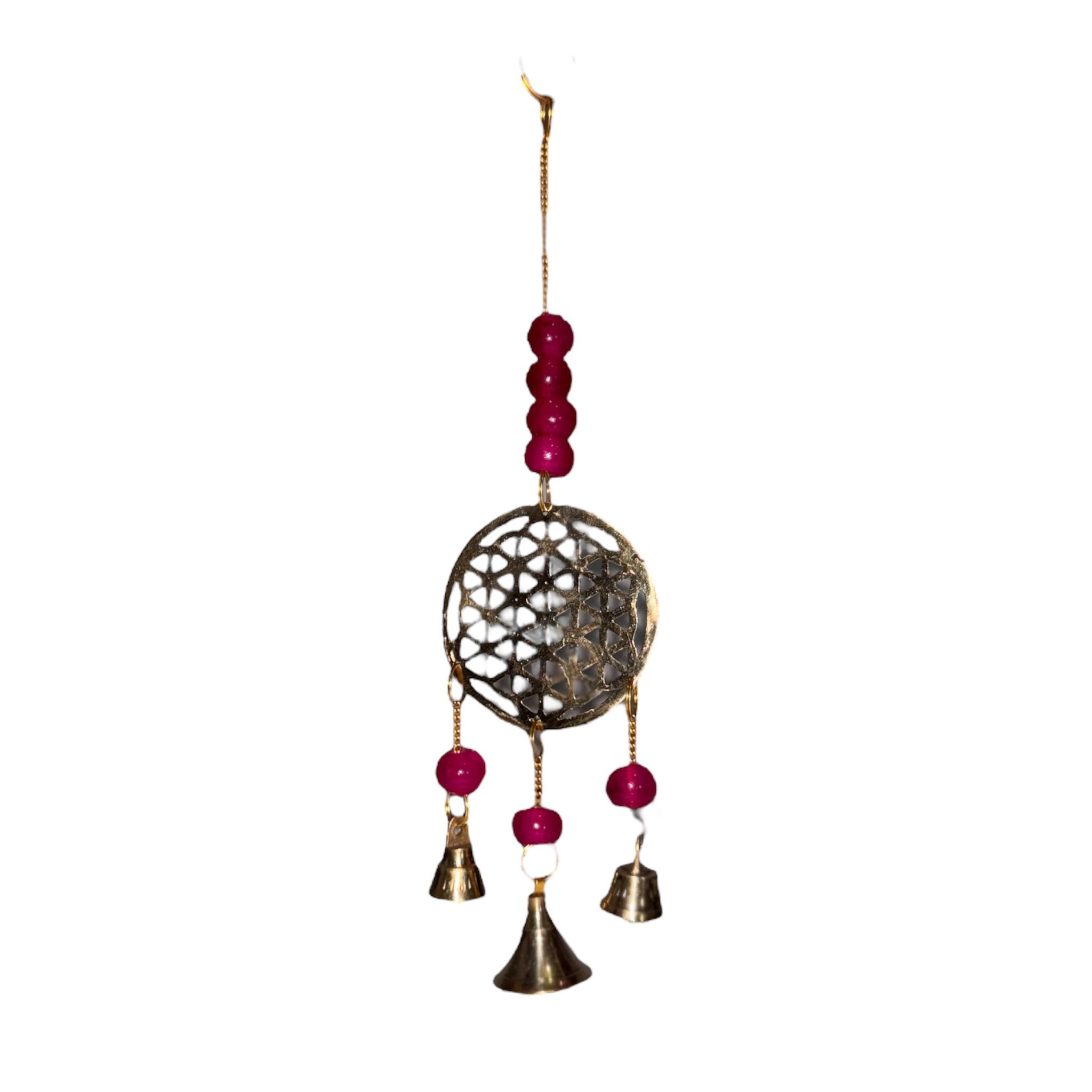 Atrapasueño Bronce Flor de la Vida (22 cm)