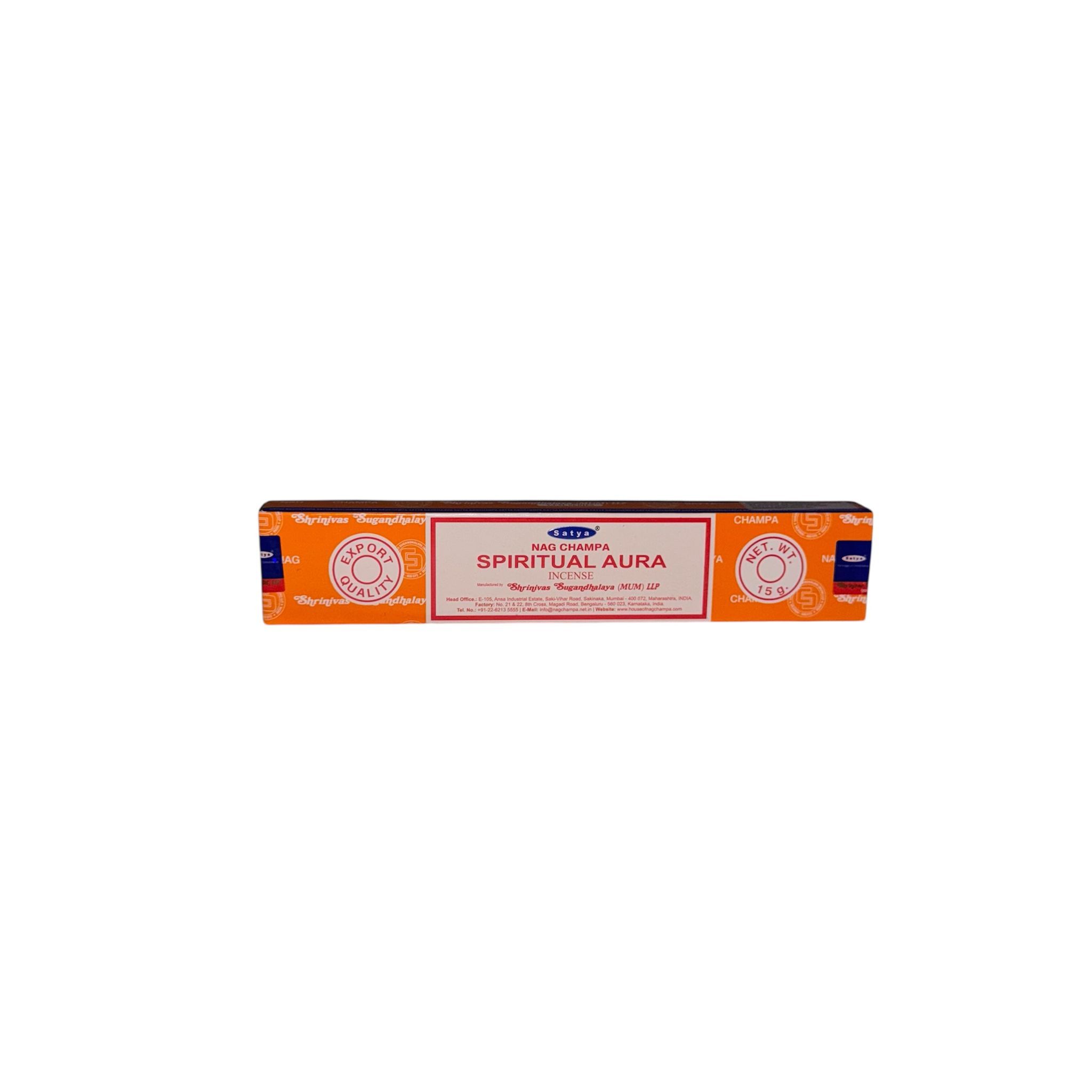 Incienso Satya 15 gr Aura Espiritual