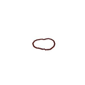 Pulsera de Jaspe Rojo (4 mm)