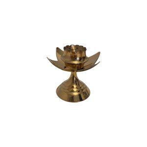 Quemador de Resina Lotus Doradas (7 cm)