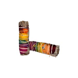 Salvia Blanca y 7 Chakras (25-35 gr) 10cm