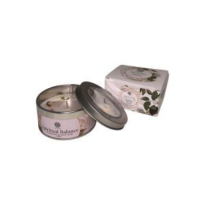 Vela Aromática de Jazmín con Cristal de Roche